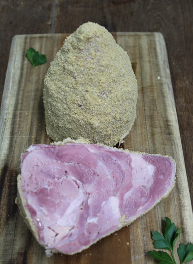 Jambonneau pané 12,90€ le Kg