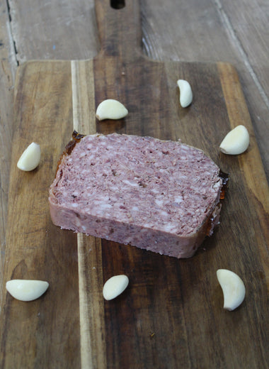 Pâté à l'ail 13,00€ le Kg
