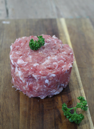 Chair à saucisse nature 8,60€ le kg