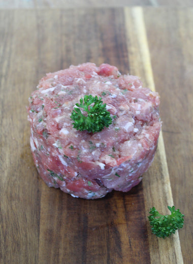 Chair à saucisse persillée 9,10€ le kg