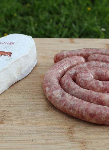 Saucisse de la poterie 11,50€ le Kg