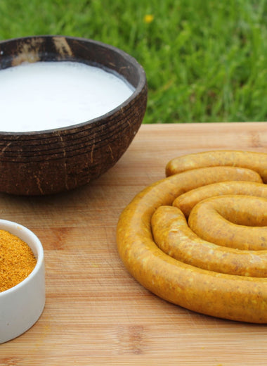 Saucisse curry coco 11,50€ le Kg