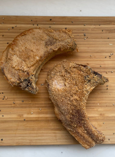 Côte panée 12,90€ le kg