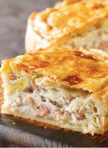 Tourte jambon fromage 2,50€