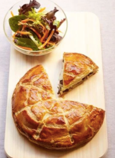 Tourte boudin noir pomme 2,50€