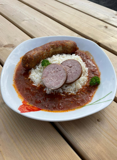 Rougail saucisse 5,50€
