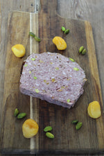 Pâté de campagne abricot pistache 13,00€ le Kg