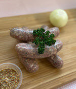 Saucisse des verguis 10,90€ le Kg