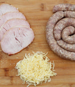 Saucisse orloff 11,50€  le Kg