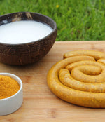 Saucisse curry coco 11,50€ le Kg
