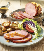 Jambon mariné / pommes de terre campagnardes 8,50€